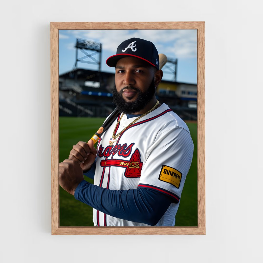Poster Swing de la Victoire – affiche Baseball (vue 4)